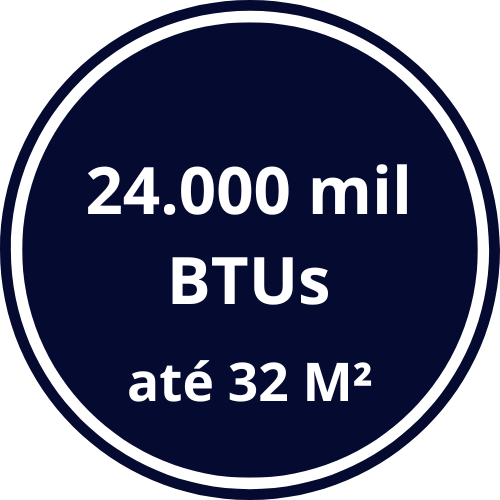 Ar condicionado 24000 mil btus