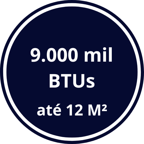 Ar condicionado 9000 mil btus
