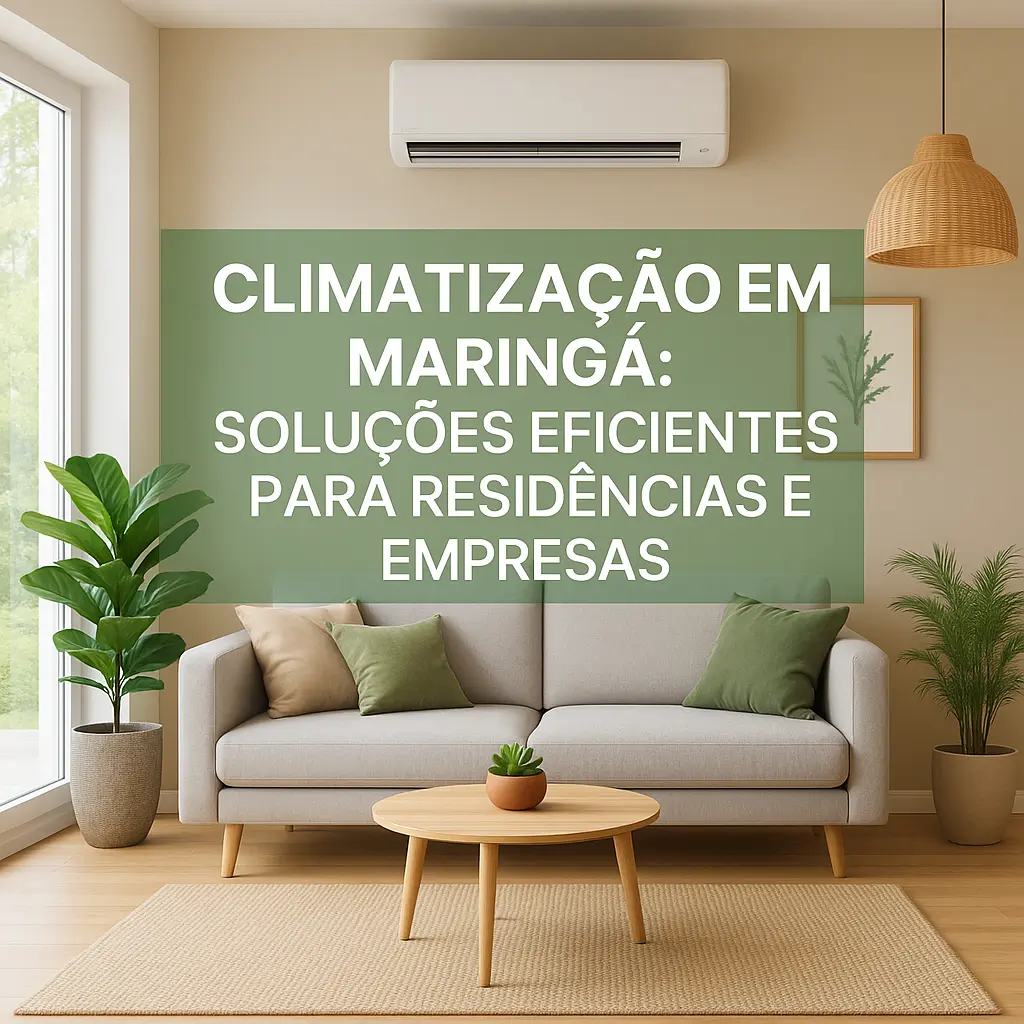 Climatização em Maringá: Soluções Eficientes Para Residências e Empresa